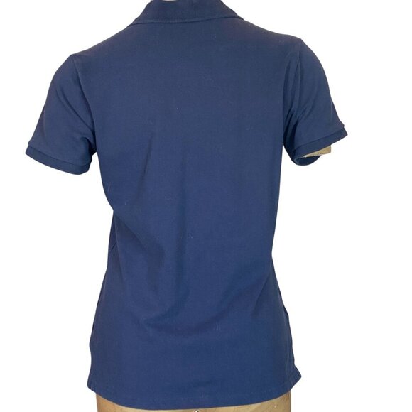 Eddie Bauer Outdoor Navy Blue Polo Shirt Sz M #347L - Picture 5 of 8